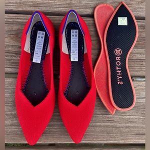 Women’s Rothy’s Shoes Flats Red
